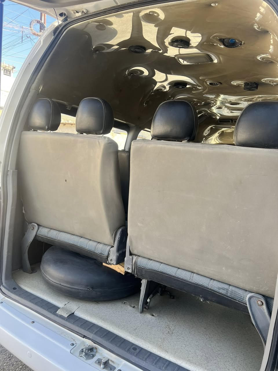 هاير 2016 مكفوله ماعده معمر دواير خياسات
تخم تاير جديد 
منضومه غاز 
كشنات قلاب مال كوستر 
تبريد شغال وره وكدام 
مكينه لاتبخير لاتنقيص 
مدوشمه كامله 
مصفره غرامات وهيئه 
رقم نكليزي بغداد باسمي تحويل ثاني يوم 
السياره بقوه رب العالمين جاهزه من كلشي كبل للشارع 
مكان السياره بغداد نهايه حي اور (حي الكوفه) السعر 135 وبيها مجال 
السنويه تسقط 2028 شهر 12
هزه جديده 
الاستفسار الاتصال على الرقم ***********
