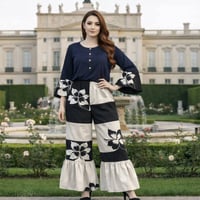 تراك نسائي • فري سايز لحد ٩٠ كيلو • فانيلا تركي