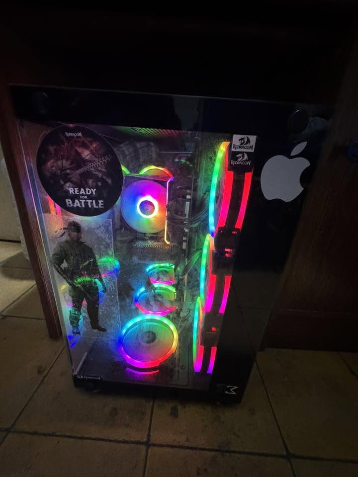 Pc للبيع
Ci5-12400F
B660M MSI 
COOLER DEEPCOOL 400K
RAM 16 (2x8) 3200 CORSAIR 
RTX 3060TI 8GB ZOTAC 
M.2 256GB 
HDD 1TB WD 
PSU 650W BRONZE 
CASE 4 FAN RGB

سعر 900 قفل

مكاني بغداد الكرادة 

ادمن ❤️


**إذا كنت صاحب هذا الإعلان وتريد حذفه لأي سبب، رجاءا أرسل رسالة إلى الدعم الفني**