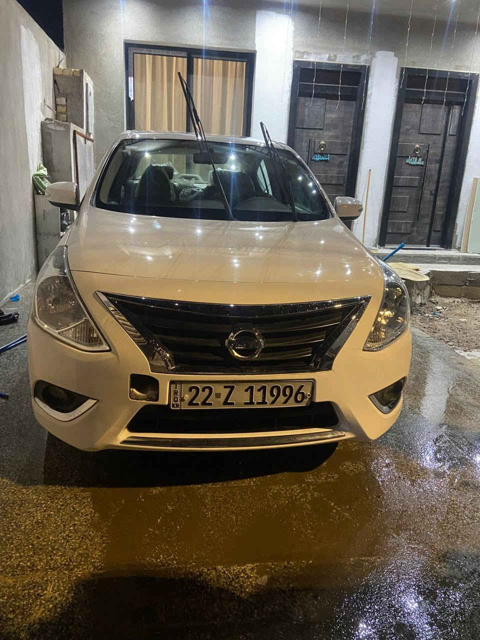 السلام عليكم نيسان سني  2025مكفوله من كلشي فول مواصفات ماشيه 41الف كامره شاشه قطعتين تبريد  اربعه جام كهرباء دبل اير باك اشاير مري سبايدر  حساسات سبير ما نازل استخدام شخصي بعدها بوضع الشركه رقم اربيل تريد تحويل تريد وكاله سعر 125ورقه للاستفسار *********** عنواني بغداد الدوره
