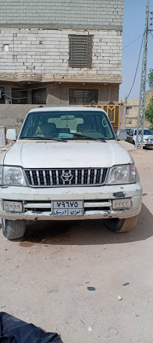 للبيع مستعجل تويوتا برادو موديل 2000 محرك جديد مال حاويه كير كهرباياته كله شغاله رقم أربيل القديم ماعندي وكالة الي يريد يداور يخلي معقب ويكملها اله ماتكلفك 400 الف ابيعه بدون راعي 55 وبيه مجال مكاني كربلاء حي التحدي *********** بي واتساب
