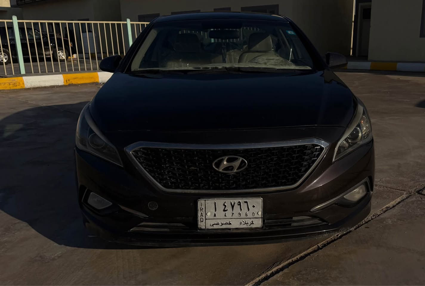 هونداي سوناتا 2015 وارد امريكي بيه جاملغ + بنيد صبغ رقم كربلاء مشروع وطني سنويه جديده 
مكينه كير حداده تخم تاير كله جديد جاهزه من كلشي سعر 112 وبيه مجال مكاني البصره 
*********** البصرة, العراق
