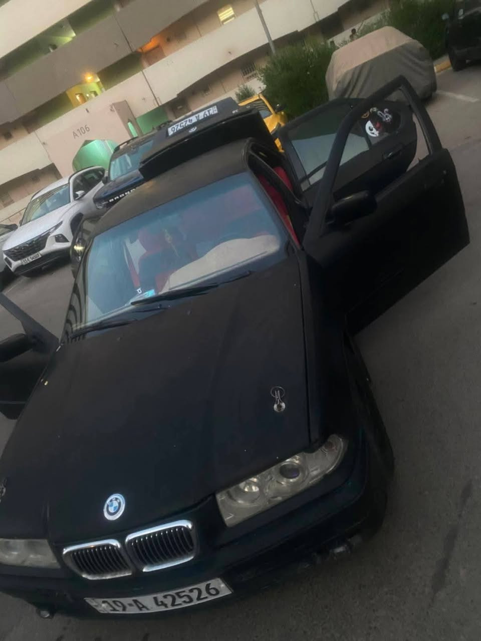 سلام عليكم
BMW E36 موديل 1994

رقم كربلاء اسود غير محدد

مكاني بغداد البنوك

 مشروع وطني سيارة باسمي ثاني يوم تحويل رقم جديد

مكينة 25 مسكر كير اوتو 

سستم صوت قوي 

اكزوز 3 انج ht pawar بوابة 

لايتات امامي ديبو مع لد سوارات متحرك على المبايل
السعر 35 وبيها مجال للطيبين 

***********

