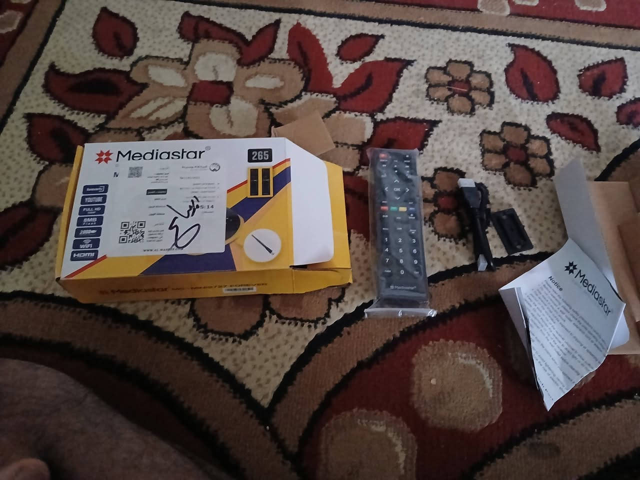 السلام عليكم مكلف بالنشر 
جهاز ميديا ستار 2727 مستخدم 13 يوم فقط  كامل محدث اخر تحديث 153 للييع السعر 25 🔐  مكاني بغداد الشهداء البياع


**إذا كنت صاحب هذا الإعلان وتريد حذفه لأي سبب، رجاءا أرسل رسالة إلى الدعم الفني**