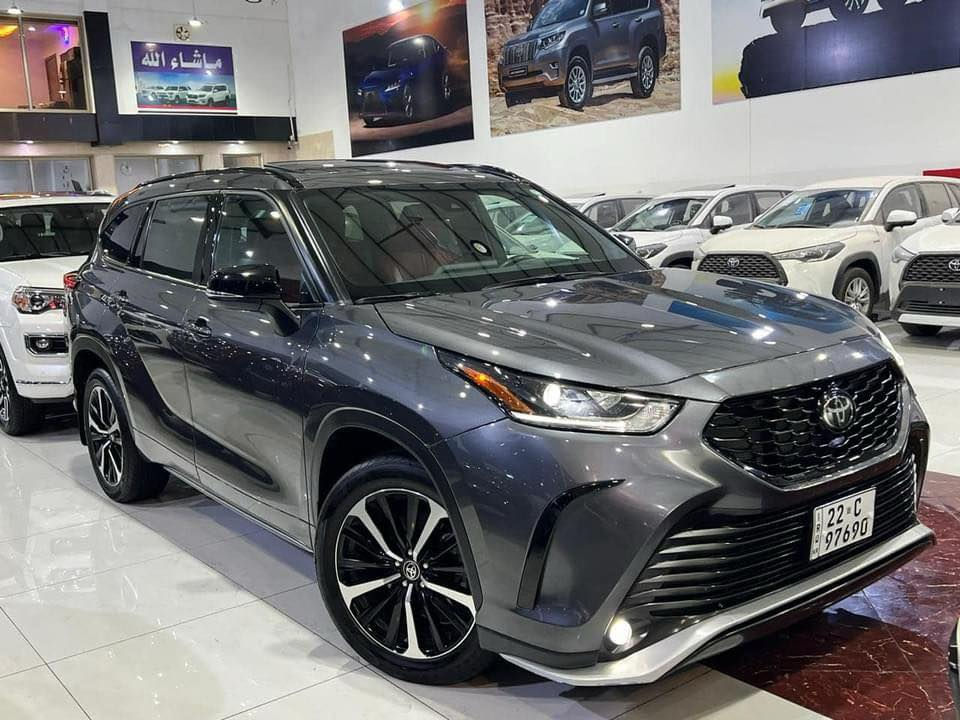 السلام عليكم ورحمة الله
TOYOTA HIGHLANDER, XSE 2022 
فول مواصفات 1/1 
دبل اكسل awd 
محرك 6 سلندر 3500cc
بصمة 
سلايد
كشنات جلد 
كشنات كهرباء 
كشنات خلفية منفصلة vip 
تدفئة كشنات 
صندوق كهرباء 
رادر امامي 
رادار بالمري 
اشاير بالمري 
وباقي الموصفات 

السيارة بانزين مو هايبرد 
ماشية 78 الف كليو رقم اربيل مكاني بغداد 
السيارة كلين كفالة عامة بدون حادث و صبغ 

السعر 35الف دولار 
للتواصل *********** واتساب فقط
