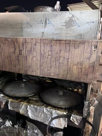 ميز تكلاه فلافل+فاترينه عرض 07817735105