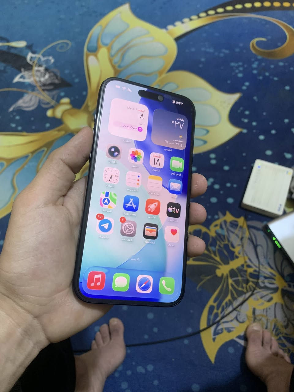 سلام عليكم
16 plas
بطارية 98
ذاكرة 128 
نضافه كدامك
عربي شرق أوسط
كامل غراضه 
سعر خاص 
مكاني جميلة 
***********
