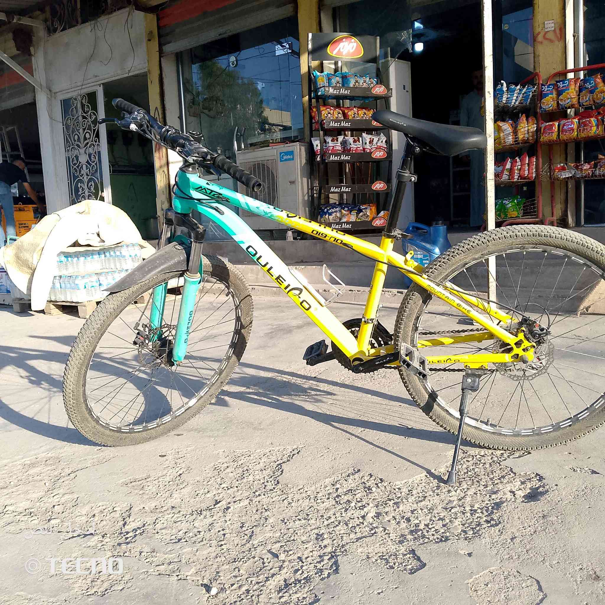 هذا البايسكل للبيع جديد ما مستعمل هواي العنوان ديالى بعقوبة التحرير شارع مول مارية اسواق البركة السعر على هاذا الرقم ***********
