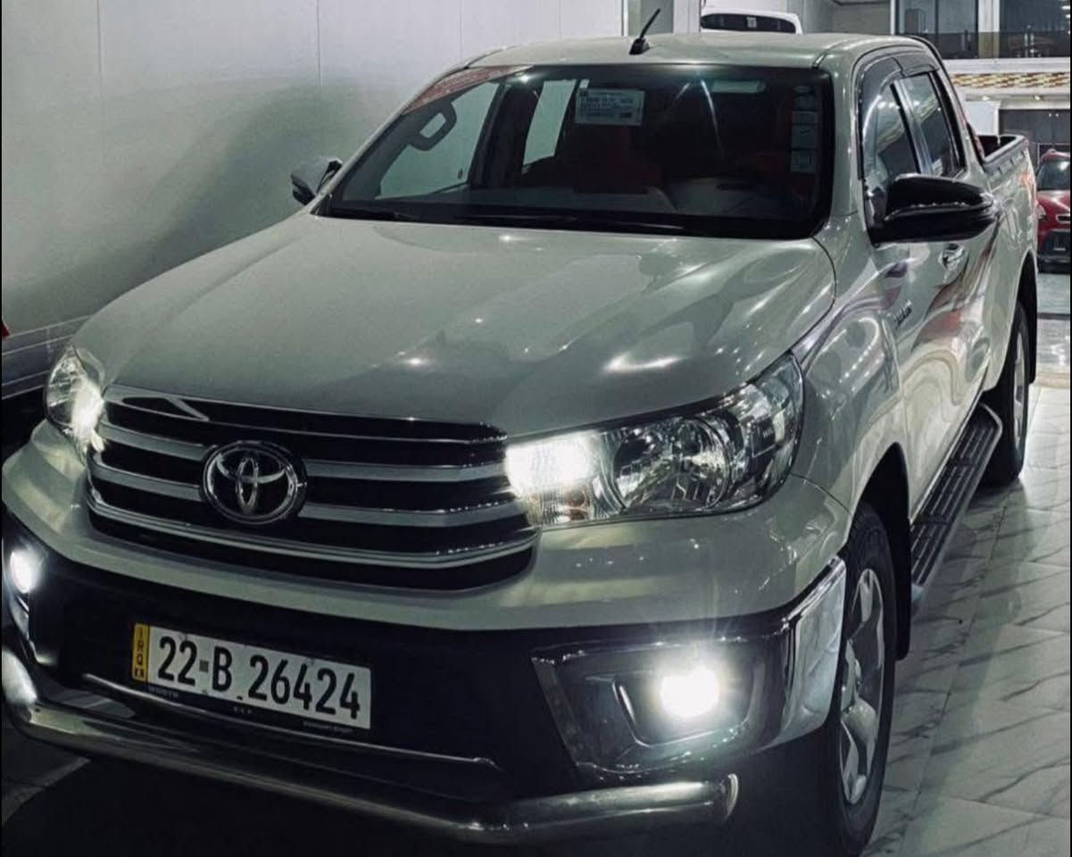 ئۆتۆمبێل؛ تویوتا هایلوکس 2020 

لۆک بێ بۆیاغ 
تەنها 100000 km ڕۆیشتوە 

ســــعر $ یەک کۆمێنـت بکە راســـتەوخۆ بــۆ دێـــت🟢

هیچ هیچی نیە
 چوار تایەی لۆکی لەژێرە 
تەحویل و بەناو کردن بەشەرتە 
 گێڕ حادی گێڕ و مەکینە بەشەرت بەنزینە

ژمارەی خاوەن سەیارە👈: ***********
