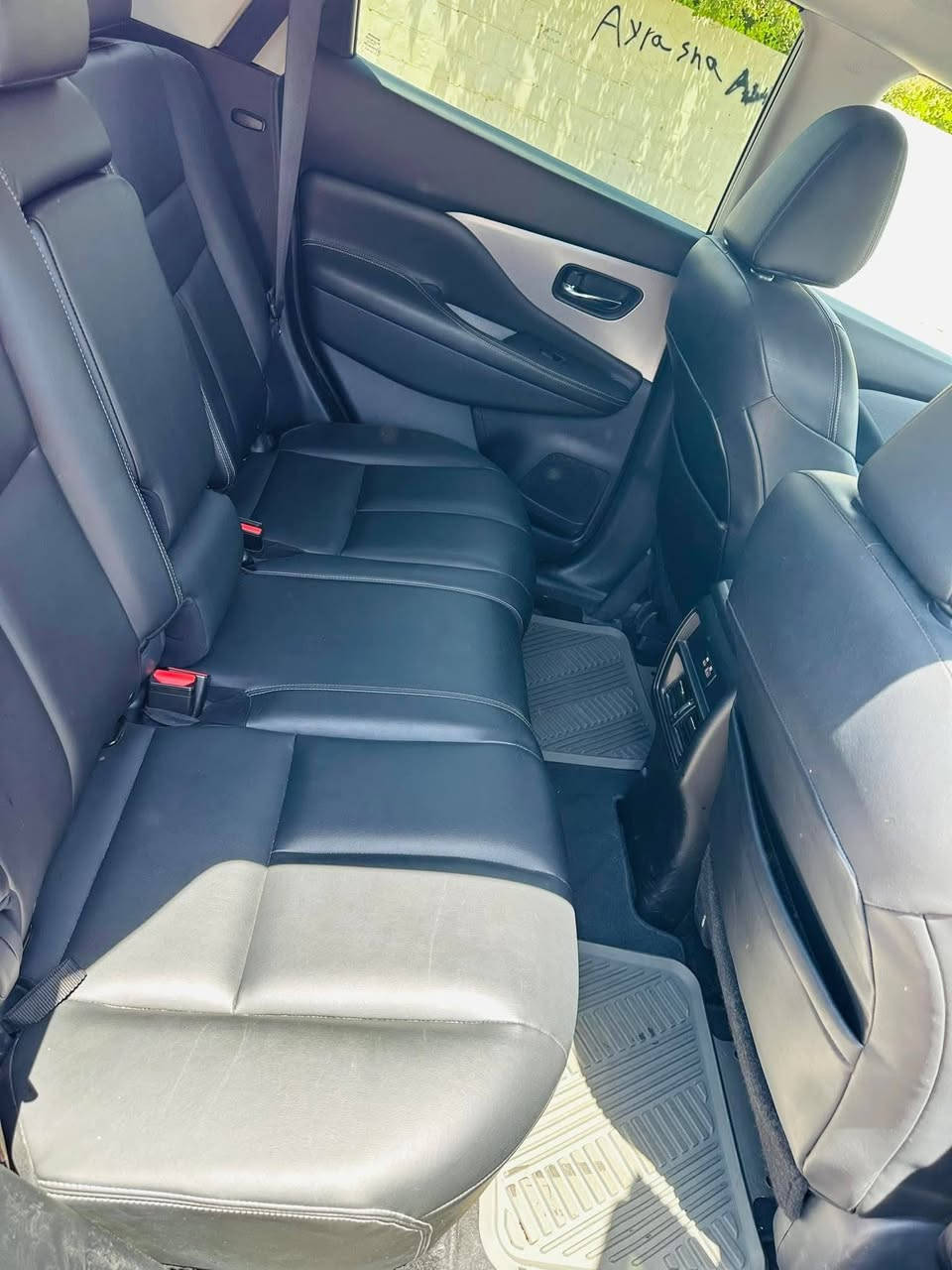 نيسان مورانو SL موديل : 2022
السعر : 170$

اللون : احمر

عداد المسافة : 23 الف

حجم المحرك : 3.6L V6 ( 6,سلندر )

ملاحظة السيارة : فقط باب السايق وربع من الجاملق صبغ بدون دواخل 100%

المواصفات : SL
 بصمة ابواب 
بصمة تشغيل 
تشغيل عن بعد :  𝐒𝐓𝐀𝐑𝐓
شاشة دشبول ديجيتال
كاميرا °360
‏‎كاميرا امامي
كاميرا جانبي
كاميرا خلفي
رادار °360
اوتو ستارات : 𝐀𝐔𝐓𝐎 𝐒𝐓𝐀𝐑𝐓
اوتو ستوب : 𝐀𝐔𝐓𝐎  𝐒𝐓𝐎𝐏
رادار امامي (تحديد مسار)
رادار جانبي  (نقاط عمياء)
رادار خلفي (التحذير من الاصطدام)
حساسات °360
حساسات امامي
حساسات جانبي 
حساسات خلفي 
كشنات جلد
كشنات كهربائي
كشنات خزن+ميموري
كشنات دفئة
تحكم استيرن
استيرن دفئة
تبريد مركزي 
صندوق شفط كهربائي 
لايتات 𝐋𝐄𝐃 عدسة زينون بيلادي


**إذا كنت صاحب هذا الإعلان وتريد حذفه لأي سبب، رجاءا أرسل رسالة إلى الدعم الفني**