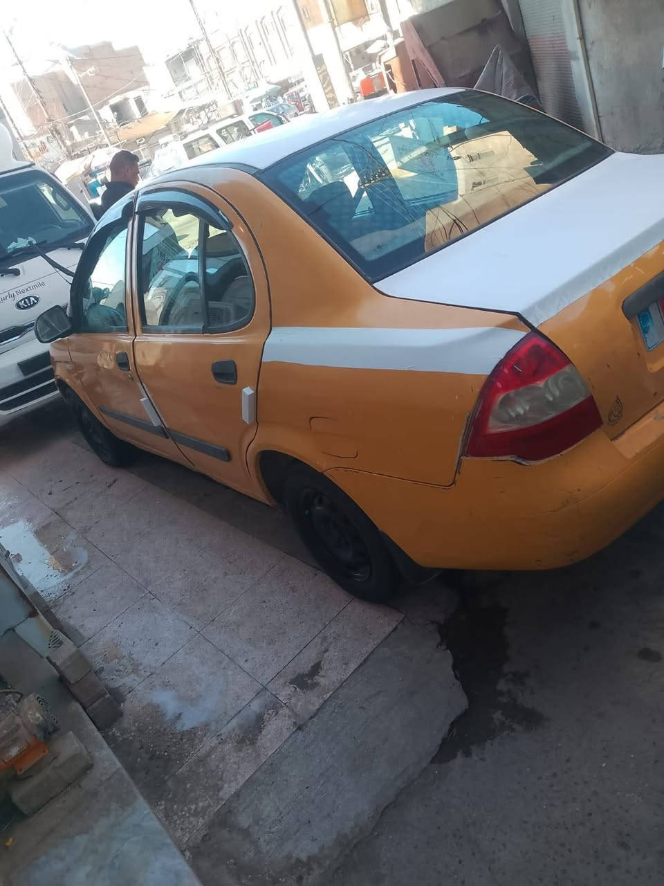 السلام عليكم طيبه للبيع موديل ١٦السياره جاهزه رقم بغداد تحويل ثاني يوم تخم تاير حداديه جديدة مكينه وكير خير من الله تبريد ثلج السعر ٣٠وبيهامجال قليل وهذا رقم***********

