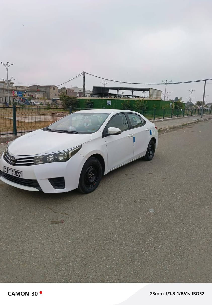 السلام عليكم كورلا وارد خليجي بيها ضربه باب الخلفي بدون تبديل السياره جاهزه كير محرك كهربائيات صدر تخم تاير تبريد كلها شغاله رقمها بغداد تحويل ثاني يوم موجوده بغداد سعرها 138/// ***********
