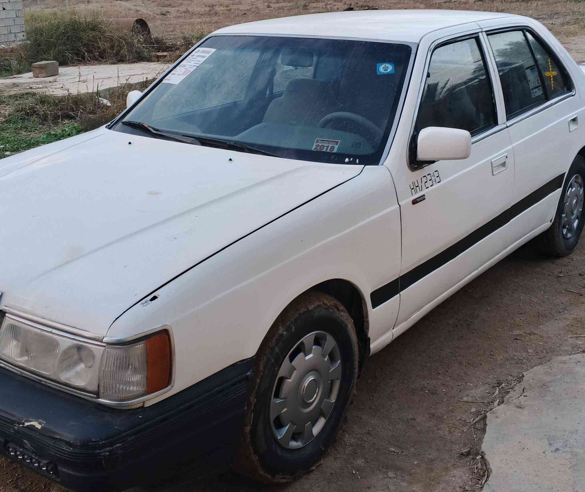 سلام عليكم سياره ماسده موديل 93باسمي نضيفه اي طخه مابيهه  سنويه ال30 باسمي تبريد شغال مكينه نضيفه مكاني ديالى المنصوريه ***********

