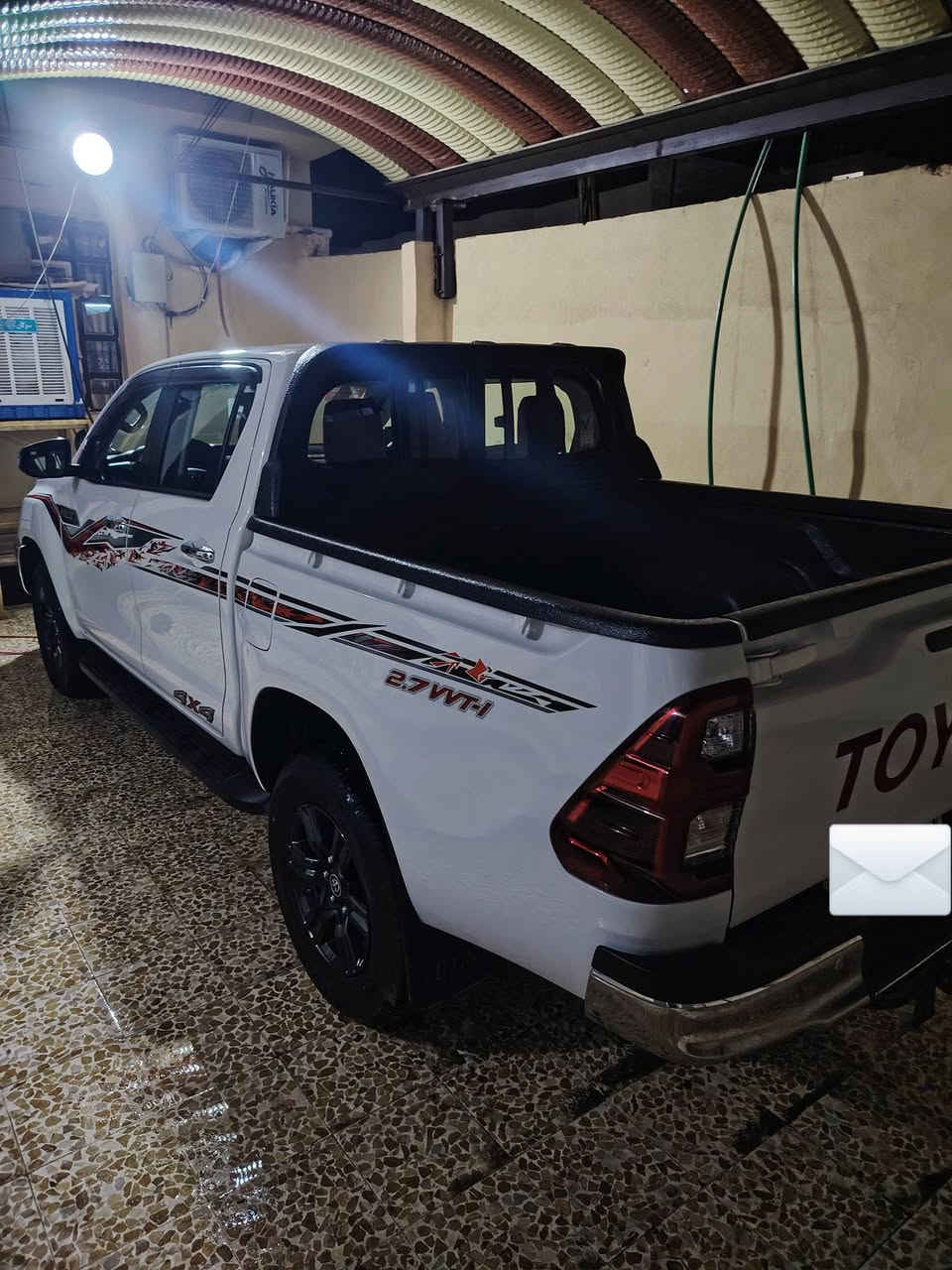 السلام وعليكم بيكم هايلوكس فول مواصفات 
موديل 2024 رقم اربيل مكفوله كفاله عامه ماشيه 30 الف السعر 342  الاستفسار ***********
