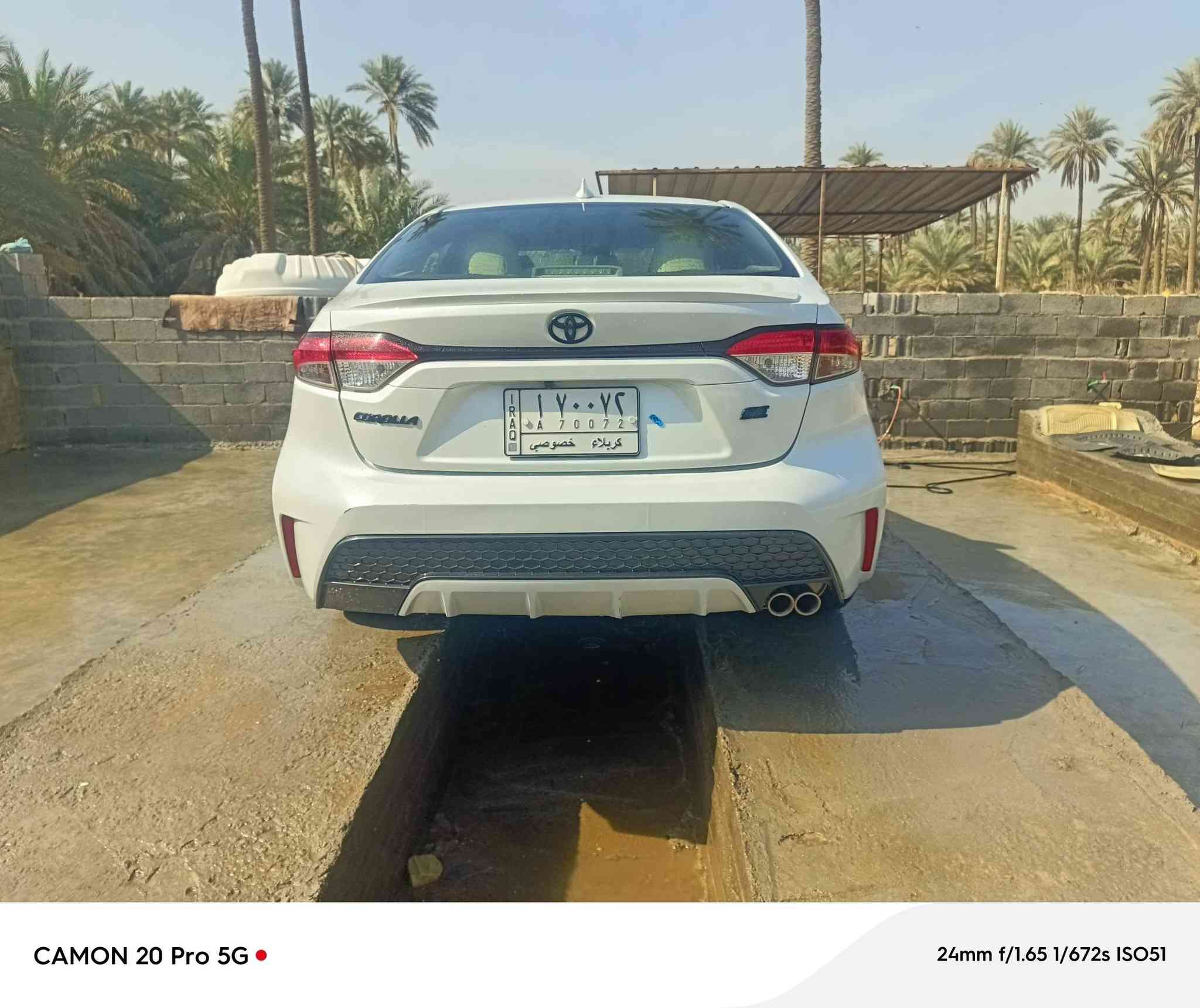 من رخصت الادمن
السلام عليكم كورلا 2022 ياباني اصلي ..  بانزين فقط ..وارد أمريكي حادثها بنيد امبدل  وجاملغات الماميه بيهن بارد بدون دواخل  صور الحادث مرفق بل منشور .. 

كير ومكينه خير من الله ما مفتوحات ..  مكينه 2000..تبريد ثلج  .. ماشيه 68 الف 

فئه SE موصفاته معروفه

راداد توقف

اوتو هولد 

فول تحكم ستيرن 

شفتات بالستيرن 

هاند بريك كهربائي 

شاشة ابل كار + كامرة 

لد امامي مع زنون بلادي 

شاشة اعطال .. 

رقم كربلاء معوقين بعد سنه تفك تحويل مظمون وكاله ام الباركود. السعر125 وبيها مجال   أو مراوس.. مكاني كربلاء  ***********
