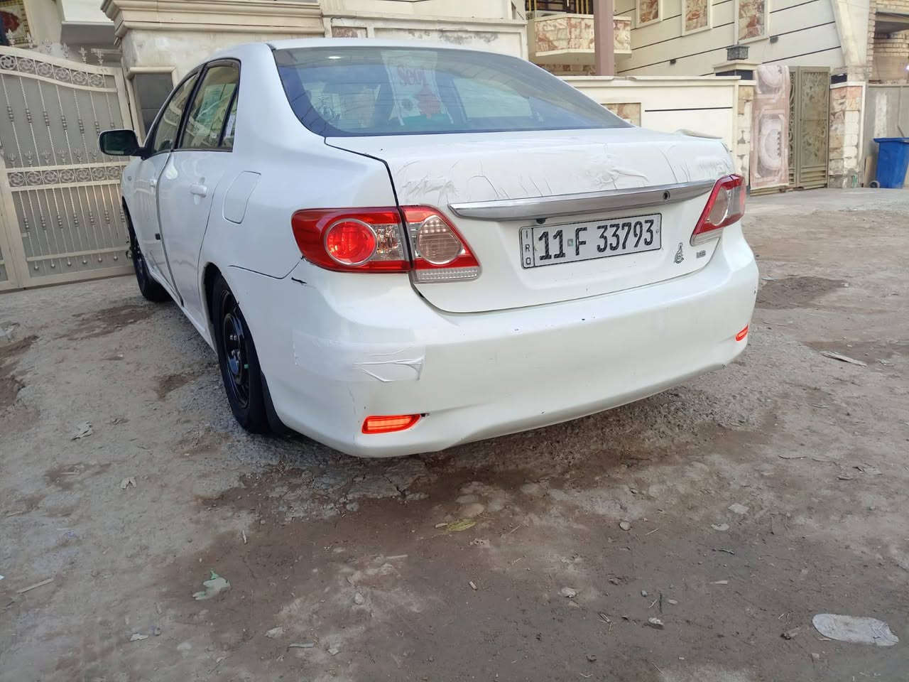 كورلا مديل 11 شركه العامه
كير مكينه مكفولات صدر تخم تاير جديد 
سياره بيه صفحه السايق صبغ فقط شرط السونار رقم وسنويه جدد هزه جديده سياره كبل لشارع متصرف عليه ربع  معروضه اب 110 وبيه مجال *********** بغداد الدوره
