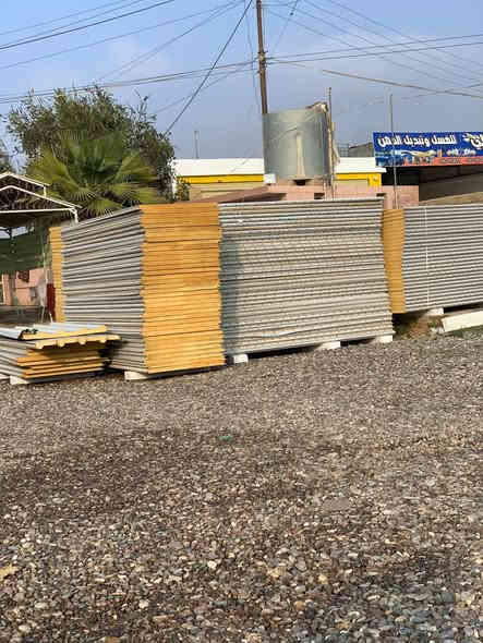 بسم الله الرحمن الرحيم 

على بركه الله يعلن مكتب الساحل الايسر  عن  وصول وجبه ثانيه من السندويج بنل كل القياسات وبأسعار مناسبه جدا 
يتوفر قطع سندويج بنل حسب الطلب 
من نوع جداري وسقفي
من 3متر الى 14 متر 

بأداره/فايق الجرو :هـ ***********

الموقع📍
الشرقاط /الساحل الايسر / سديره وسطى / جملون فايق الجرو
