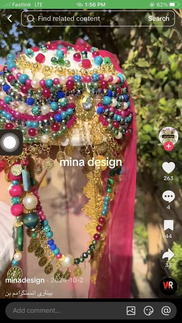 خانمە گوڵەكان گەر كڵاوێكی جوان و تایبەتتان دەوێت داوا بكەن لەسەر خواستی خۆتان بە جوانترین شێوە دروست دەكرێت بە گونجاو ترین نرخ  ***********🥰🦋👌
