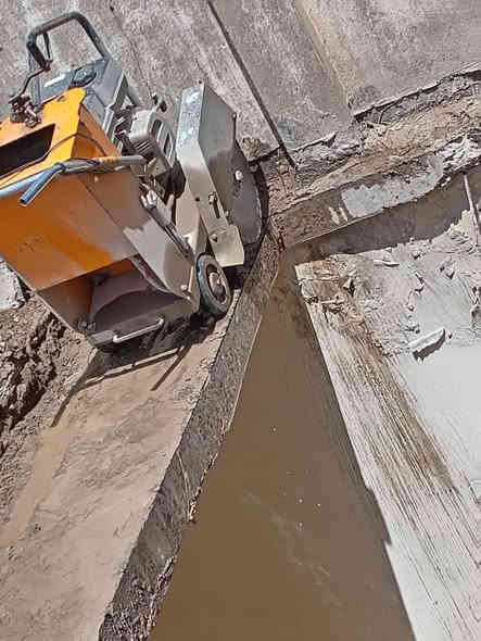 *********** كص صب جدران فتح درج
