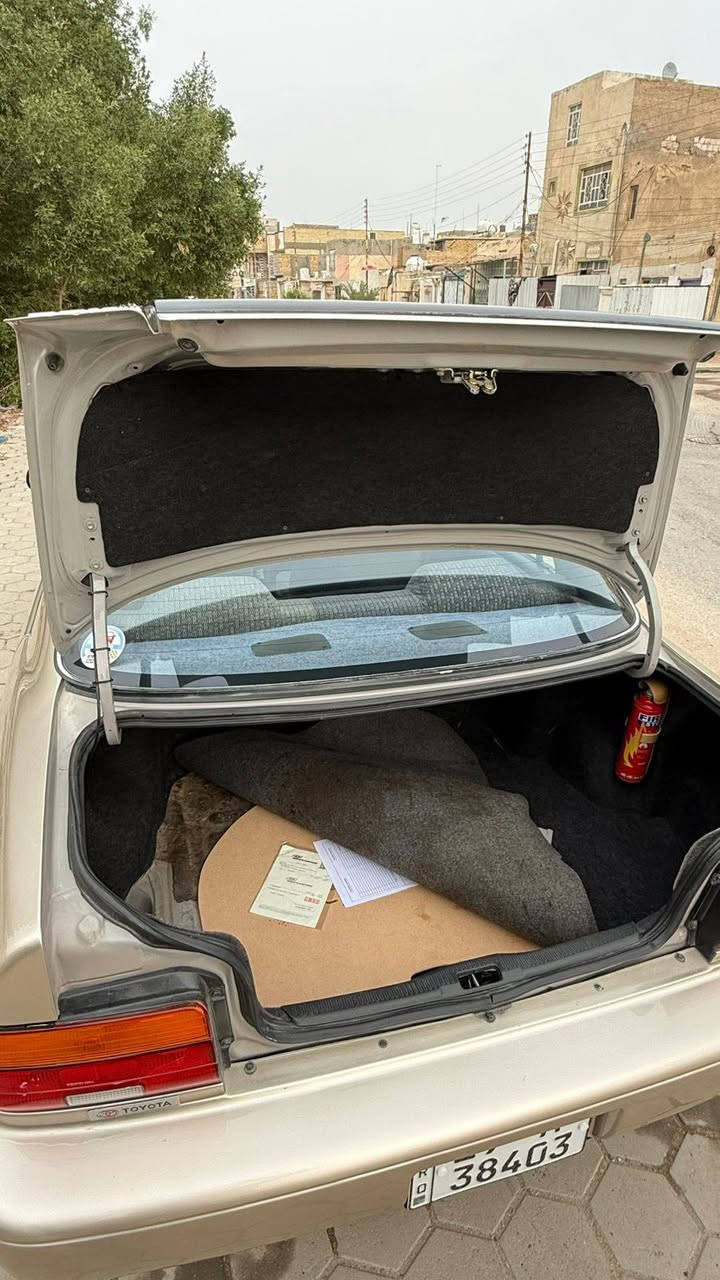 سلام عليكم كورلا مديل 93سياره مكفوله من ضربه والخياس ولكص ولعيب شرعي  مصبوغه عام بدون دواخل  غرفه حاويه مكينه وكير حلوات كير جديد كهربائيات كلها شغاله دشبول ايسر كلشي بيها يسره سياره محور حداديه جديده جاهزه مال جناي رقم كربلاء نكليزي بسمي تحويل مباشر مكان نجف سعر 70 وبيها مجال شراي يتصل  ***********
