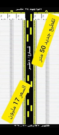 الدوانم نهاية الشرطة الخامسة • ٥٠م • واجهة ٥م