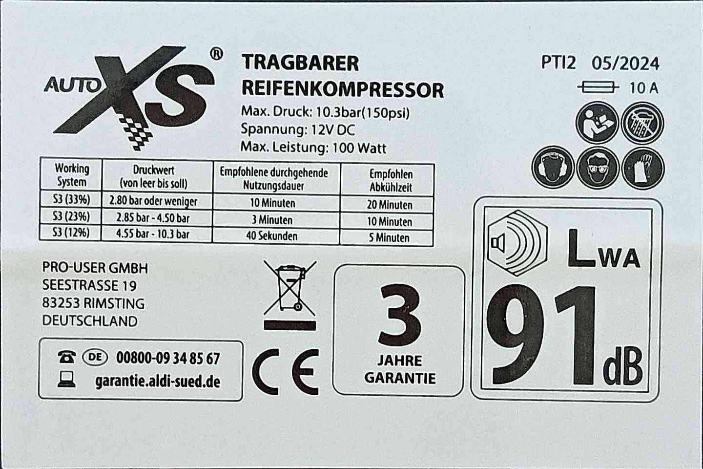 ياالله... يارزاق
بم نفخ من ماركة AUTO XS 

قطع محدوده من منتجات ALDI  الألمانيه( مو تجاري ) 

اول تم ٢٥ الف وبالعافيه وشرط الفحص قبل الدفع

متوفر توصيل كل محافظات العراق ب٣ فقط


**إذا كنت صاحب هذا الإعلان وتريد حذفه لأي سبب، رجاءا أرسل رسالة إلى الدعم الفني**