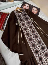 فستان رمضاني • هوريم دابل تركي • مقاسات ٣٨-٤٨