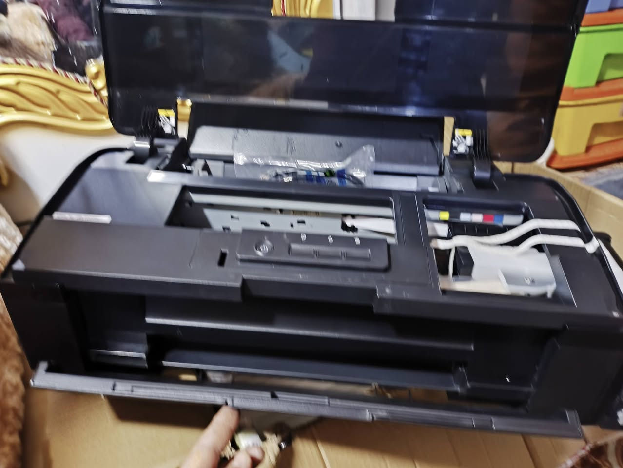 السلام عليكم ورحمة الله
طابع ابسون L1800 جديده معدله من شركه في الصين DTF لطباعه كافه الاقمشه والملابس
 دونكل فلاش لبرنامج Rip10.3 الاصلي 
سعرها مليون و50 وبيها مجال لشراي


**إذا كنت صاحب هذا الإعلان وتريد حذفه لأي سبب، رجاءا أرسل رسالة إلى الدعم الفني**