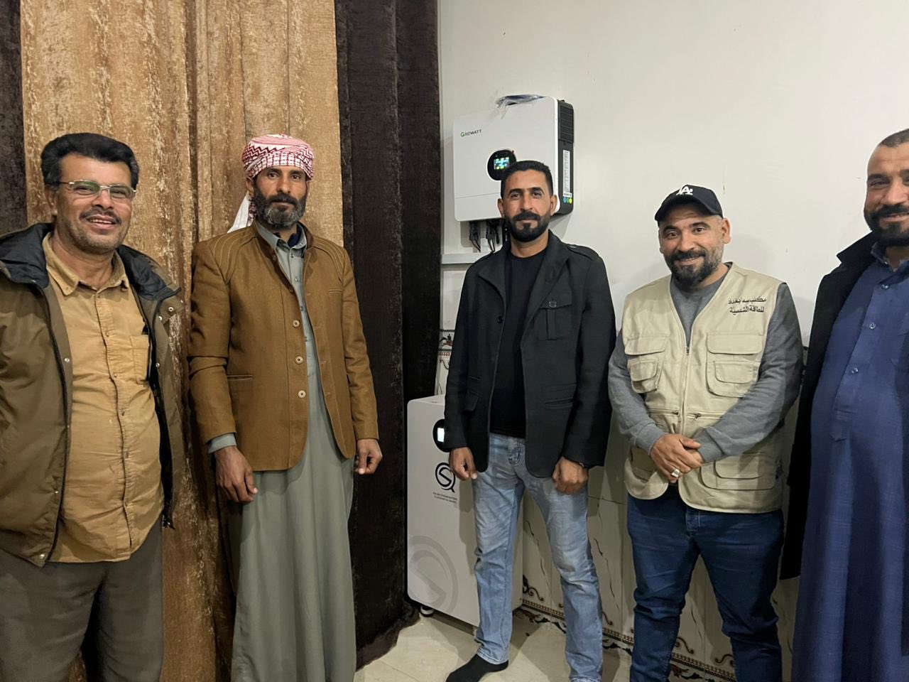 سما بغداد تقوم بربط منظومتين طاقة شمسية:

▪️ المنظومة الأولى:
في منطقة الگراقول
للأخ ماجد الگرقولي
بسعة ٢٠ أمبير نهاري و ١٦ أمبير ليلي

▪️ المنظومة الثانية:
في منطقة الرضوانية / محافظة بغداد
للأخ إبراهيم الأحمد السلمان

📞 للحجز والاستفسار:
***********
قسم المبيعات
