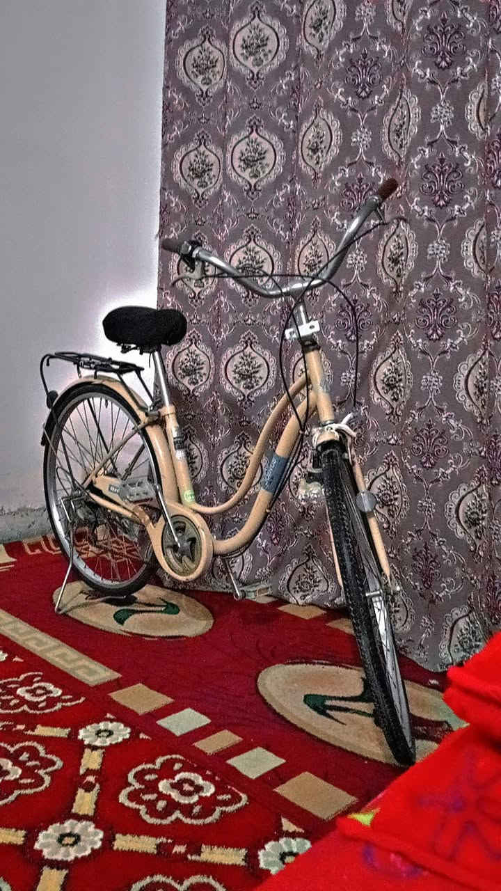 سلام عليكم بايسكل بناتي للبيع رايده 130بي مجال للطيبين هاذ رقمي.  ليحب  ينتصل 
***********
