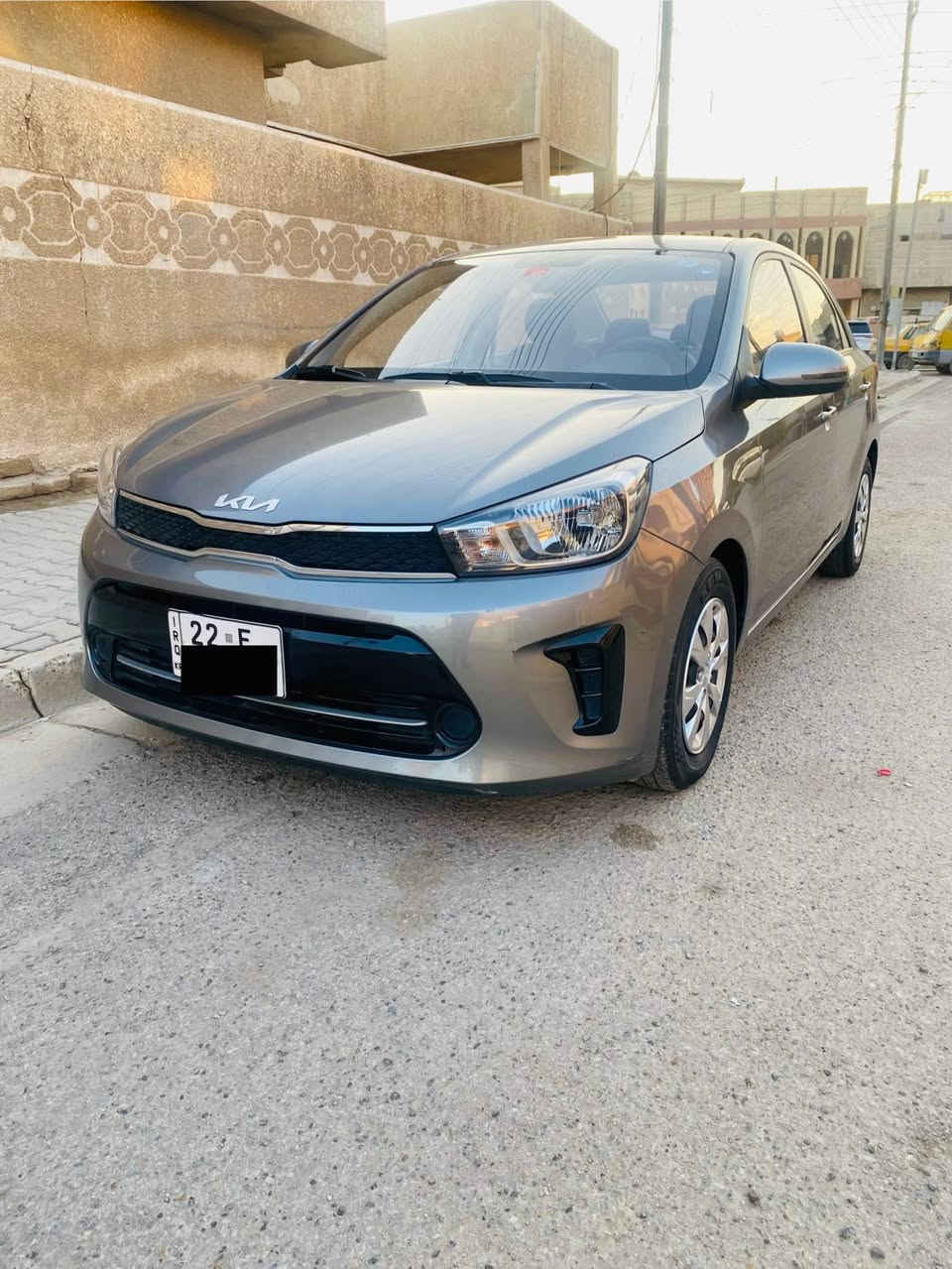 السلام عليكم 
 كيا بيجاس موديل 2022
خليجي محرك1400 دوش
تحكم سترين اواكس بلوتوث حكايه تلفون مانع انزلاق  
حساس اطار
شاشه آيباد بلادي
كاميره دواره بلادي
حاسات خلفيه
مري اشاره
رقم  اربيل جديد دولي 
الاتصال *********** واتساب 
مكاني بغداد بغداد, العراق
