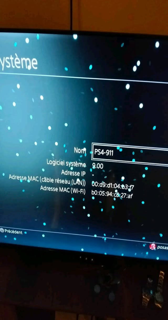Prix 32
Play 4 flachi mathma matdir 7es
 version 9.00
500g 
fih les jeux
Avec 2 maneut copi
W les câble alimentation et hdmi
بلاي 4 فات فلاشي
اصدار 9.00
500حيقا
2تاع لي منات كوبي
معاه لي كابل قاع


**إذا كنت صاحب هذا الإعلان وتريد حذفه لأي سبب، رجاءا أرسل رسالة إلى الدعم الفني**