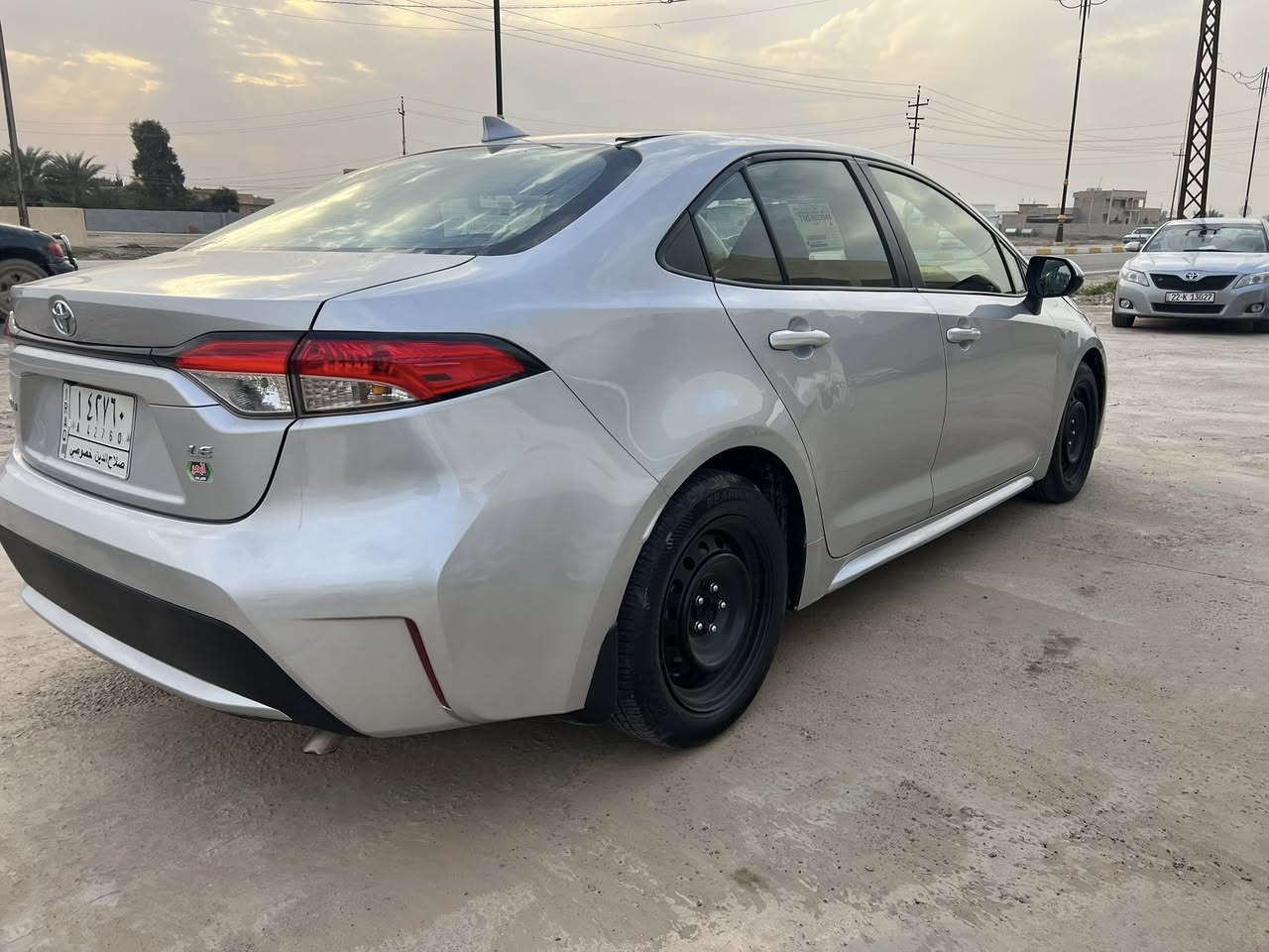 السلام عليكم ورحمة الله 
للبيع نقداً فقط 
تيوتا كورلا 
موديل 2022 
معوقين 
بيها صبغ جاملغ وبنيد 
وبالشحن بيها قمارة وجنطة 
دواخل سليمة
ماشية 70 الف ميل 
محرك كير شرط 
مكانها صلاح الدين / العلم 
السعر 122 قابل للتفاوض 
***********
***********
