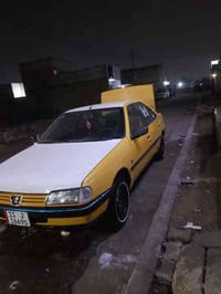 بيجو 405 مديل 9مكينه وكير فرنس مكفولات صدر امامي خلفي جديد تخم تاير جد...