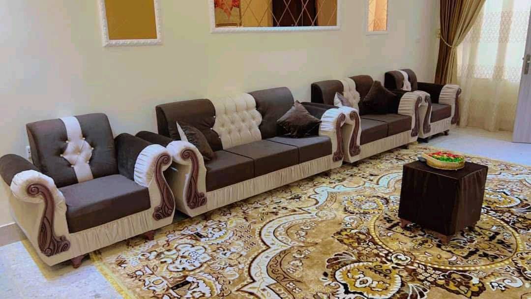 🔳 تخم بطه  10 مقاعد 

330فقط 

◀️10 مقاعد قنفة ثلاثية عدد 2 وقنفة ثنائية و2 كراسي مع 4 كوشات هدية 
✅✅
الــسعر :-
10-مقاعد 330 الف 
9.مقاعد  320 الف 
8- مقاعد 310 الف 
7- مقاعد ، 300 الف 
6مقعد 290 الف 
5مقعد 280 الف 

مع 4كوشات  

هديه ☝ هديه ☝ هديه ☝


مع كوشات عدد 4

مواصفات،، 

مقعد بلوك ابو 16
سفنج مميز ثاني ابو 8سم 
قماش قديفه جاكور
رجل عظم عاج حديد٣٠


🚖توصيل داخل مجاني
اطراف بغداد. 20الف.  
محافضات حلة كربلاء نجف25