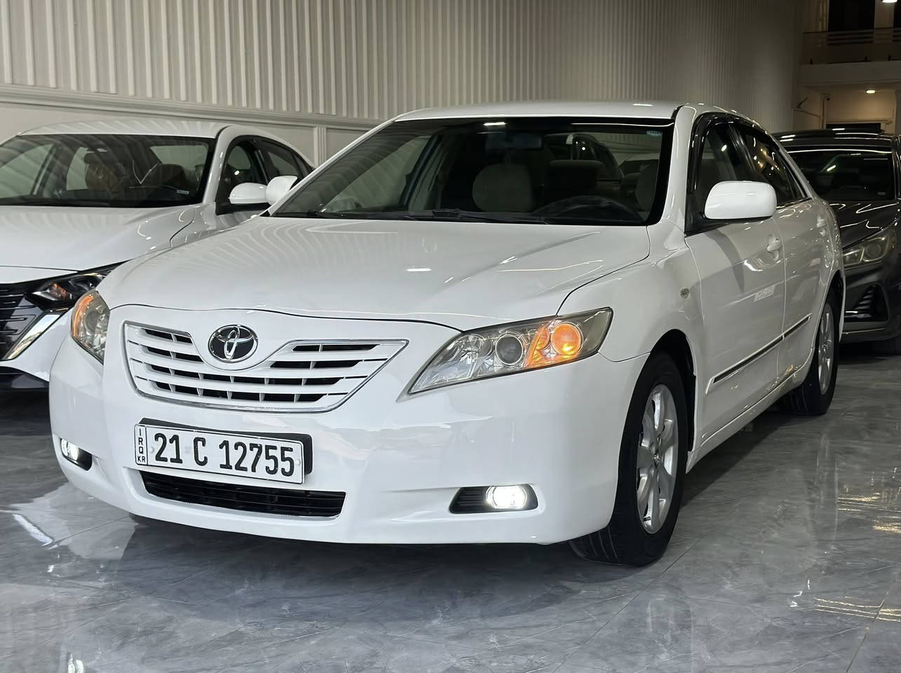 تويوتا كامري خليجي GLX
موديل : 2008 
العداد : 241  الف كيلو متر
السعر : 130 بي مجال
سيارة بدون صبغ  
المواصفات :
_ كشن كهربائي
_ برده خلفيه كهربائي 
_ تبريد قطعتين
_ فول تحكم ستيرن كروس سرعة
_ شاشة و كامرة خلفية 
_ حساسات خلفية
_داخل صاج كامل
_ فول زينون
_ 5 ويل كروم
هزة فحص سنويه ورقم جديد 
رقم سليمانية : شرط التحويل والغرامات 
معرض شركة سلام جلال فرع كركوك
للاستفسار : ***********
