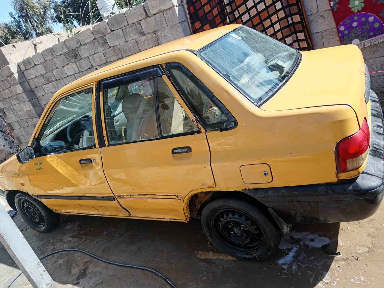 سلام عليكم عندي سيايبه موديل 12  رقم احمر نيسان عنوان بغداد بسمايا سعر 1300رقم *********** وتساب
