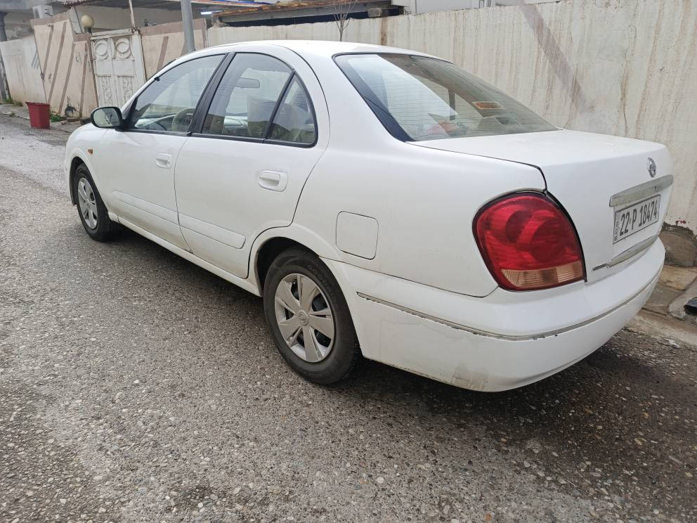 نيسان سني موديل ٢٠٠٤ كير تماتيك محرك ابيض ١٨  تايرات جديد كير محرك شرط سنويه ٢٠٢٩ ***********
*********** كركوك, العراق
