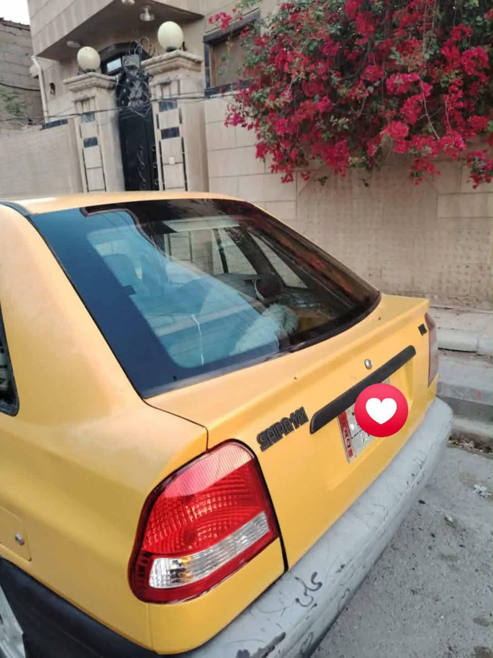 السلام عليكم سايبه 2011
السياره حلوه كشرها نضيف قطرة خياس مابي 
محركها برايد نضافه 80٪ 
كيرها النمره الرابعه تفلت 
كهربائيات وسط 
السياره مطلوبه هيئة 800 ع المشتري 
رقمها مثنى مداور شوكت ماتريد
ملاحظه: السياره حالين ما تشتغل لايحتها رطوبه 
سعرها ١٤ قفل ورقه ما انزل وهاي صورها كدامك 
***********
