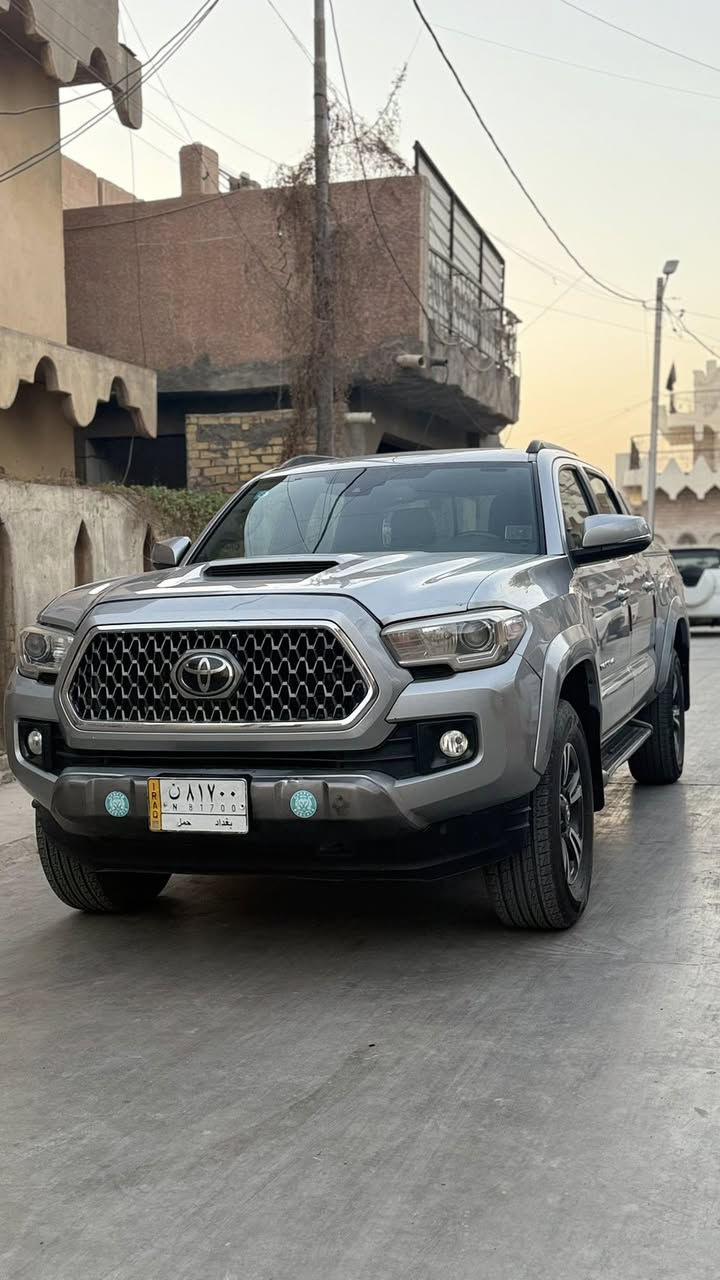 يابانيTacoma
توكوما 2018
محرك 6سلندر
سياره بصمه جامه خلفيه كهرباء
رقم بغداد دولي بسمي 
السياره جاهزه من صدر وحداديه وتخم تاير
كير محرك كفاله
رقم الشاصي 5TFAZ5CNXJX061511
🎪

مكان السياره واسط النعمانيه
السعر 230
ههـ ***********
***********
