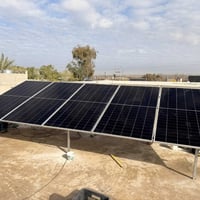 منظومة شمسية • انفيرتر 6.2 كيلوواط • ألواح Aiko 640 واط