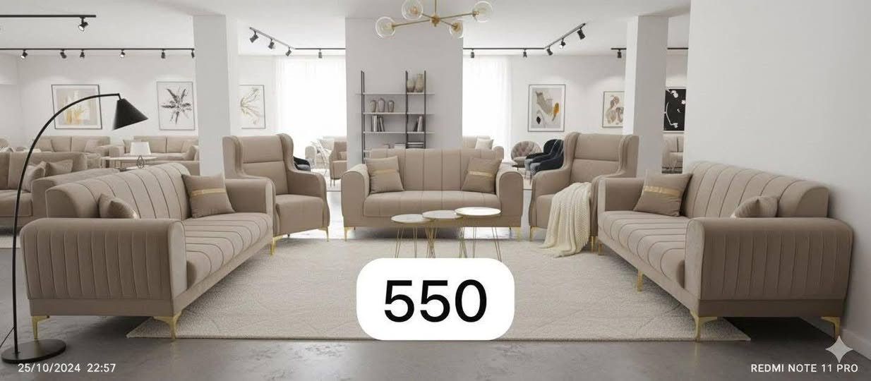 🛋️ تشكيلة قنفات فخمة وبأسعار تناسب الجميع ✨
إذا تدور على الراحة والأناقة، وصلت للمكان الصح!
✔️ تصاميم عصرية وكلاسيكية
✔️ خامات ممتازة وجودة مضمونة
✔️ ألوان ومقاسات متنوعة تناسب كل بيت
✔️ أسعار منافسة 

📍 للحجز أو الاستفسار راسلنا على الخاص. ***********
🚚 التوصيل متوفر حسب المنطقة.

خلّي بيتك أجمل بقنفة تجمع بين الفخامة والراحة. أهلاً وسهلاً بكم

