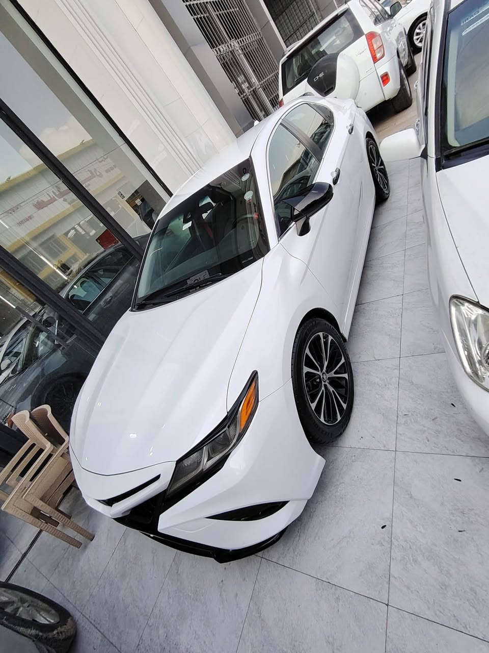 قبل لا تتصل اقرا التفاصيل صصور الحادث بل منشور 
✅اقرا المنشور وتفاصيل كلشي واضح 👇👇👇

✅(مكان السياره اربيل) 

(بيع نقد تابعني كل يومين انشر سيارات كامريات وكورلات) 

(كامري موديل 2018 مواصفات LE

مكفولة كفالة عامه من الصبغ ضرر دعاميه فقط 
ماشيه  98 ميل 
 
السعر 185 وبيها مجال قليل اذا ماشري لا تتصل خويا 

قبل لا تتصل اقرا التفاصيل كلشي واضح ☝️☝️☝️
~~~~~~~~~~~~~~~~~~~~~~~~~~~~~~
✅مكان السياره اربيل 
***********
***********
