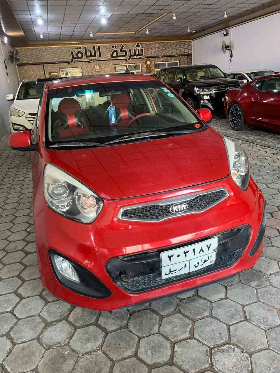 السلام عليكم سيارة كيا بيكانتو مديل 2013 سياره حلوه جاهزه بيها صبغ احزام تريد وكاله أم تحويل سعر 80$وبيها مجال ***********
