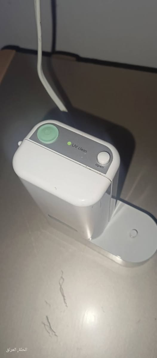 جهاز تعقيم وشاحن فرشاة الأسنان فيليبس سونيكير (Philips Sonicare UV Sanitizer Charger).
الوظيفة: يستخدم لتعقيم رؤوس فرشاة الأسنان باستخدام الأشعة فوق البنفسجية وشحن الفرشاة. 
المميزات: يعمل على إزالة ما يصل إلى 99% من البكتيريا والجراثيم من رؤوس الفرشاة. 
سعر 20


**إذا كنت صاحب هذا الإعلان وتريد حذفه لأي سبب، رجاءا أرسل رسالة إلى الدعم الفني**