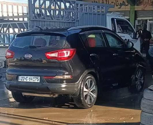 كيا سبورتج 2012
سياره جاهزه رقم اربيل 
شرط وكاله أو تحويل 
الضرر البونيد رش فقط 
ترهم مقدمه والباقي اقصاد بالشهر 
***********
