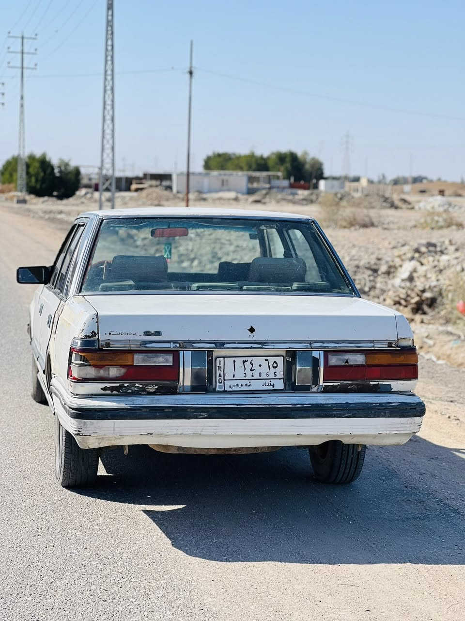 سلام عليكم 1985كير ومحرك وحداديه كفاله تخم تاير جديد رقن بغداد سنيون ال2028 السعر30وبيها مجال 
الاتصال***********
مامتواجد بلخاص👆👆
الشراي يتصل ويدلل
