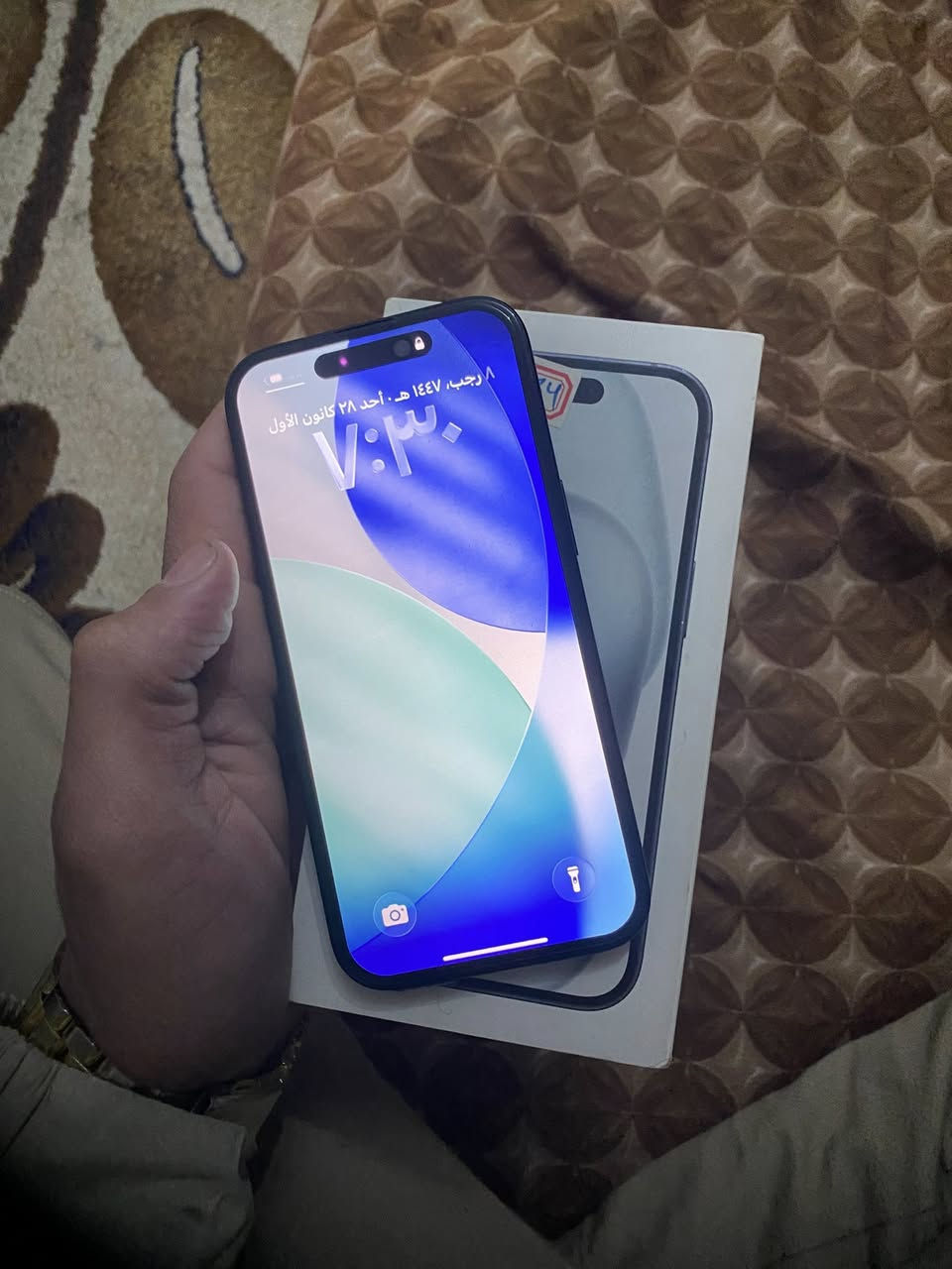 السلام عليكم 15عادي بيع او مراوس
الجهاز مفتوح من الكارتونة قبل ايام 

ذ128

مشحون عشرين مرة فقط 

كارتونة وغراض كاملة  

العنوان بغداد الدورة المهدية الثانية 

***********
