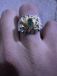 خاتم زمردكولبي سعر 125الف 07878128750 بغداد مدينة الصدر