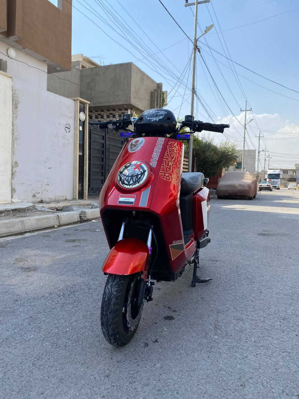 سلام عليكم
دراجه شحن معرض بغداد
6 بطاريات كبار نظيفات
دبل سويج ودبل بصمه
تشغيل عن بعد من البصمه 
نظام P ونظام R
جوزة قاطع دورة كهرباء
نظام حمايه من تقفلها من البصمه تاير يقفل وصوت انذار
3 نمر سرعة
دبل اشاره
اشاير يمين يسار
لايت عالي ناصي 
ستاند تعليك وستاند جانبي
شاحنة الاصلية مالها 
دراجه مرتبة وماتوكفك اذا تفولها شحن تفر الموصل كلها
مكان 📍
الموصل يارمجة الشرقية 📍
السعر 💲
600 وبيها مجال بسيط 
تواصل : ***********
